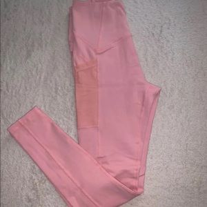 Pink leggings